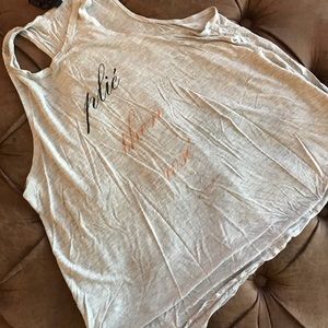 Betsy Johnson plié then rose tank